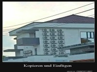 Vielseitige Klimaanlagen an einem Gebude