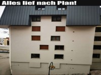 Hausbau mit unerwartetem Ergebnis