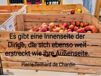 Zitat ber die Innen- und Auenseite der Dinge