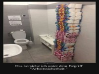 Toilettenpapier-Jenga: Die Risikovariante