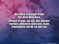 Kita-Pause: Die gro�e Eltern-Verwirrung!