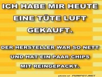 Luftt�te mit �berraschung