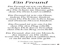 ein freund 