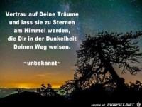 vertrau auf deine Traeume