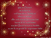 Lebe im Moment
