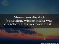 Menschen die dich beneiden 