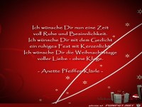 ich w�nsche dir nun eine Zeit......