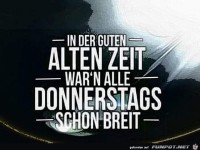 In der guten alten Disco-Zeit