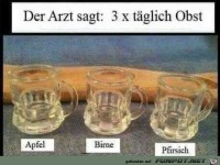 3 Portionen Obst am Tag