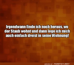 fun-Bild: Wo der Staub wohnt