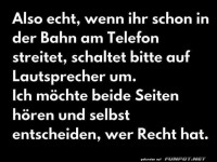 Bitte auf laut schalten