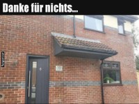 �berdachung der besonderen Art!