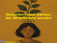 Gedanken sind Samen, die Wirklichkeit werden