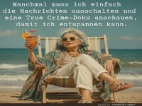 Krimi und Cocktails: Oma wei� Bescheid!