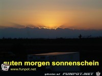 guten morgen Sonnenschein