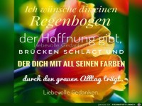 Wuensche dir einen Regenbogen