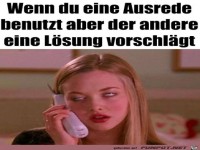 Sie will keine L�sung