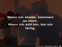 Wenn ich streite