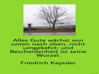 Alles Gute wächst von