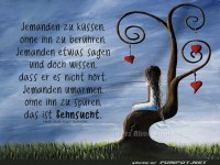 Jemand zu k�ssen ohne ihn zu ber�hren