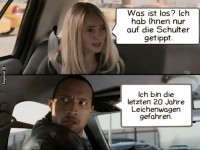 Wenn Schultertippen gruselig wird!