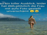Foto-Crasherin im Paradies! ?