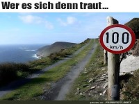 Mutprobe auf der K�stenstra�e!