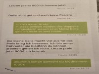 Preisverhandlung mit Humor