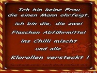 Ich bin keine Frau die einen Mann ohrfeigt