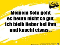 Meinem Sofa