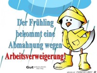 Abmahnung f�r den Fr�hling