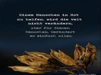 Mensch in Not