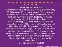 liebe PKW-Fahrer,......