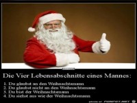 Die vier Lebensabschnitte einen Mannes