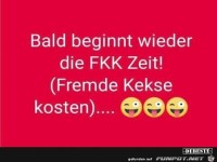 Bald beginnt wieder die FKK Zeit