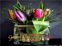 Einen lieben Guten Morgen Gru�