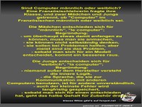 Sind Computer m�nnlich oder weiblich?