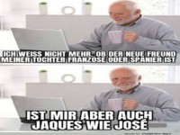 Witz über die Nationalität des Freundes