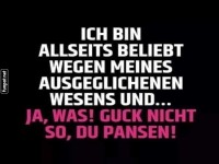 Charmant und frech zugleich!