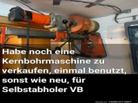 Bohrmaschine sucht neues Abenteuer!
