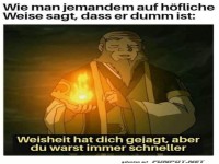 Das Rennen gegen die Weisheit