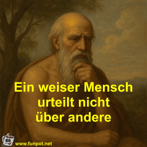 Ein-weiser-Mensch-urteilt-nicht-über-andere.png von Fossy