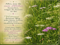 alles, was du zum bl�hen brauchst