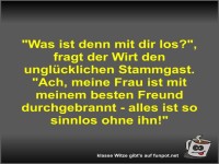 Was ist denn mit dir los?
