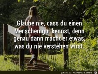 Glaube nie