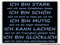 ich bin stark 
