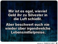 Mir ist es egal...