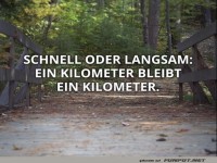 schnell oder langsam