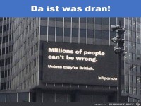 Millionen Menschen k�nnen nicht falsch liegen