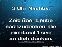 3 Uhr Nachts